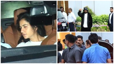 Radhika Merchant had a sleepy start to her day as she caught an early flight to Italy. Radhika Merchant had a sleepy start to her day as she caught an early flight to Italy.