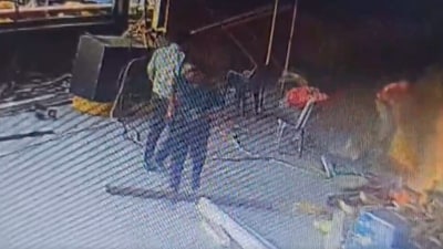 Rajkot Gaming Zone fire: CCTV footage reveals how blaze started (PTI) Rajkot Gaming Zone fire: CCTV footage reveals how blaze started (PTI)