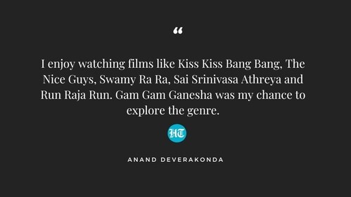 Anand Deverakonda on exploring a new genre with Gam Gam Ganesha, Anand Deverakonda on exploring a new genre with Gam Gam Ganesha,