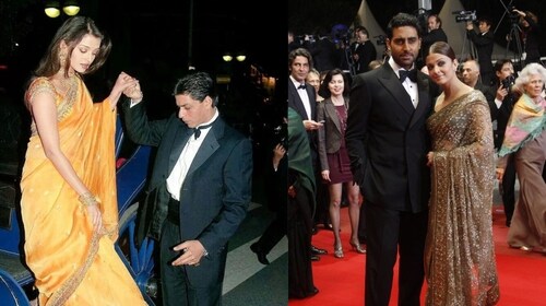 Aishwarya Rai Bachchan rocking sarees at Cannes Aishwarya Rai Bachchan rocking sarees at Cannes