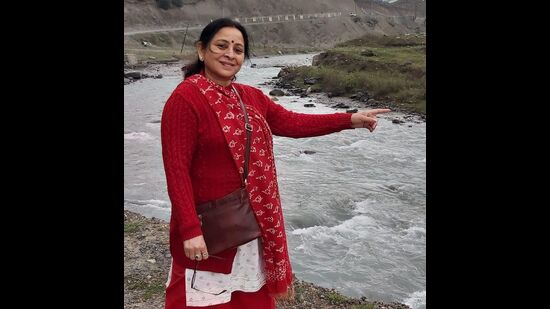 Mohini Dubey during a vacation (Sourced)