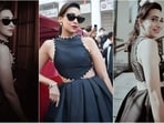 Karisma Kapoor turned heads at the Coca-Cola event in Delhi, looking elegant yet stylish in a black flared dress.