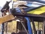 DTC bus rams into another in Delhi's Naoroji Nagar DTC bus rams into another in Delhi's Naoroji Nagar