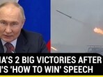 Days After Putin's 'How To Win' Speech, Russia Takes 2 Ukraine Towns | Watch Days After Putin's 'How To Win' Speech, Russia Takes 2 Ukraine Towns | Watch