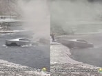 Viral video of Tesla Cybertruck stuck in a river incites heaps of meme-worthy reactions on Reddit. Viral video of Tesla Cybertruck stuck in a river incites heaps of meme-worthy reactions on Reddit.