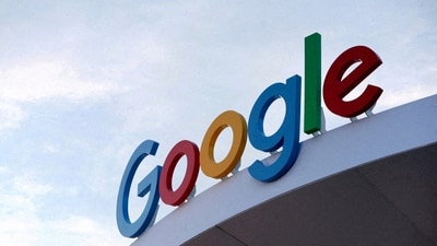 The Google logo is seen on the Google house (Reuters)
