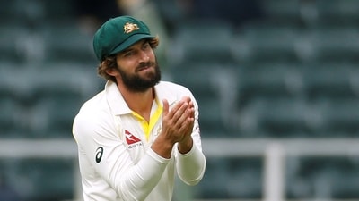 Joe Burns in action during a Test match (REUTERS)