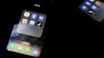 The European Commission announced last September the world's biggest digital firms must comply from March 6, 2024 with the Digital Markets Act (DMA). (AFP)