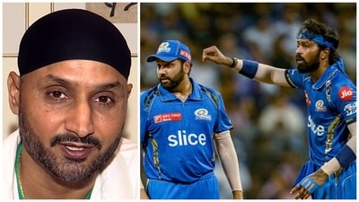 Harbhajan Singh wants Rohit Sharma and Hardik Pandya on the same page for the T20 World Cup (ANI-AFP)