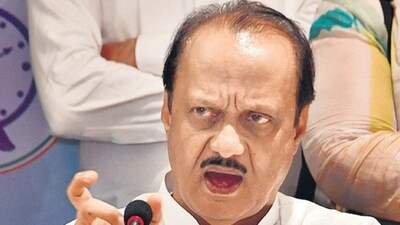 Mumbai, India – May 27, 2024: NCP (Ajit faction) President Ajit Pawar and party's Maharashtra President Sunil Tatkare during a press conference, in Mumbai, India, on Monday, May 27, 2024. (Photo by Bhushan Koyande/HT Photo) Mumbai, India – May 27, 2024: NCP (Ajit faction) President Ajit Pawar and party's Maharashtra President Sunil Tatkare during a press conference, in Mumbai, India, on Monday, May 27, 2024. (Photo by Bhushan Koyande/HT Photo)