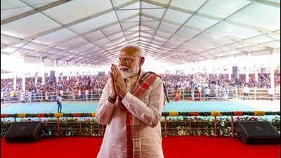 Prime Minister Narendra Modi addressed a rally in Buxar on May 25. (PTI) Prime Minister Narendra Modi addressed a rally in Buxar on May 25. (PTI)