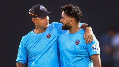 Delhi Capitals head coach Ricky Ponting and skipper Rishabh Pant (PTI) Delhi Capitals head coach Ricky Ponting and skipper Rishabh Pant (PTI)