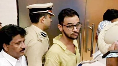 Umar Khalid (ANI file photo) Umar Khalid (ANI file photo)
