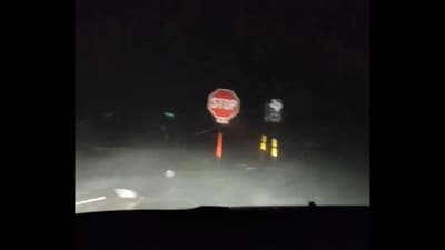 Terrifying video shows 2 women's ordeal as they face violent Texas tornado (@DamagedSector/X) Terrifying video shows 2 women's ordeal as they face violent Texas tornado (@DamagedSector/X)