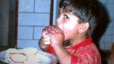 Virat Kohli had shared this photo of his younger self enjoying burger. (X/@imVkohli) Virat Kohli had shared this photo of his younger self enjoying burger. (X/@imVkohli)