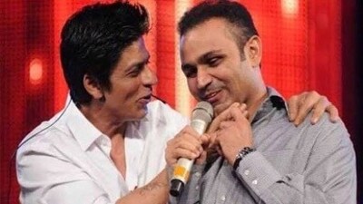 Virender Sehwag said he partied with Shah Rukh Khan and son Aryan Khan after India's 2007 T20 World Cup win, also recalling how he kept Aryan entertained. Virender Sehwag said he partied with Shah Rukh Khan and son Aryan Khan after India's 2007 T20 World Cup win, also recalling how he kept Aryan entertained.