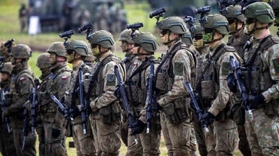 Over two years into the deadliest land war in Europe since World War Two, as the West considers what to do about Russian military advances in Ukraine, Putin is increasingly evoking the risk of a global war. (AP/File) Over two years into the deadliest land war in Europe since World War Two, as the West considers what to do about Russian military advances in Ukraine, Putin is increasingly evoking the risk of a global war. (AP/File)