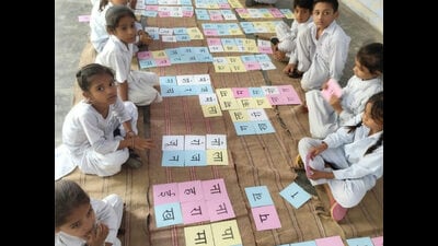 When Class 3 to 5 students of Haryana government schools will return to their classrooms on July 1, a month after the summer break that began on Tuesday, they may rattle off not only their own 12-digit Aadhaar number but also of the members of their family. (Courtesy: Haryana Government) When Class 3 to 5 students of Haryana government schools will return to their classrooms on July 1, a month after the summer break that began on Tuesday, they may rattle off not only their own 12-digit Aadhaar number but also of the members of their family. (Courtesy: Haryana Government)