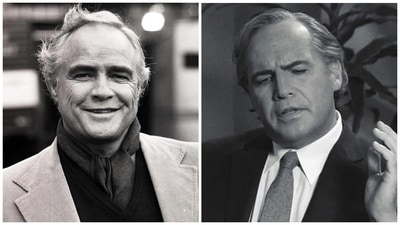 Billy Zane (right) plays Marlon Brando (left) in upcoming movie Waltzing with Brando. Billy Zane (right) plays Marlon Brando (left) in upcoming movie Waltzing with Brando.
