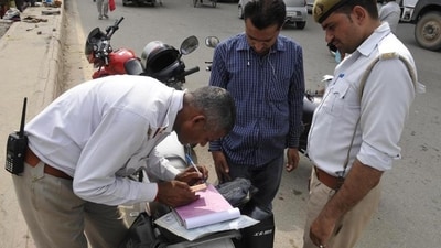This Bengaluru traffic police station records 1.02L violations in last 5 months (HT Photo) This Bengaluru traffic police station records 1.02L violations in last 5 months (HT Photo)