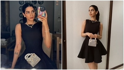 Khushi Kapoor attended the special screening of her sister, Janhvi Kapoor's upcoming film Mr and Mrs Mahi in Mumbai alongside her dad, Boney Kapoor, rumoured boyfriend Vedang Raina, and Karan Johar. (Instagram) Khushi Kapoor attended the special screening of her sister, Janhvi Kapoor's upcoming film Mr and Mrs Mahi in Mumbai alongside her dad, Boney Kapoor, rumoured boyfriend Vedang Raina, and Karan Johar. (Instagram)