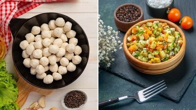 While we make elaborate plans for breakfast, lunch and dinner, when the hunger strikes in evening, we are tempted to have processed or junk food in lack of a healthy option. Here are 5 healthy recipes suggested by Nutritionist Apurva Agarwal to satiate your mid-meal cravings. (Freepik) While we make elaborate plans for breakfast, lunch and dinner, when the hunger strikes in evening, we are tempted to have processed or junk food in lack of a healthy option. Here are 5 healthy recipes suggested by Nutritionist Apurva Agarwal to satiate your mid-meal cravings. (Freepik)