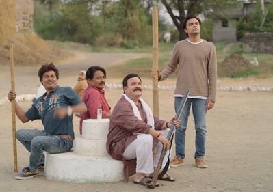 A still from Panchayat 3. A still from Panchayat 3.