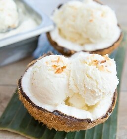 Coconut ice cream recipe (Pinterest) Coconut ice cream recipe (Pinterest)