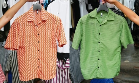 Crochet shirts are available in vibrant hues at shop 185. Price: ₹500. (Photo: Manoj Verma/HT) Crochet shirts are available in vibrant hues at shop 185. Price: ₹500. (Photo: Manoj Verma/HT)