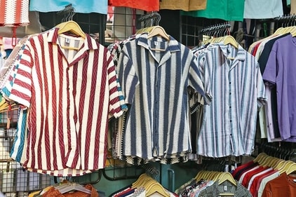 Crochet shirts at shop 92. Price: ₹250 to ₹1,200. (Photo: Manoj Verma/HT) Crochet shirts at shop 92. Price: ₹250 to ₹1,200. (Photo: Manoj Verma/HT)