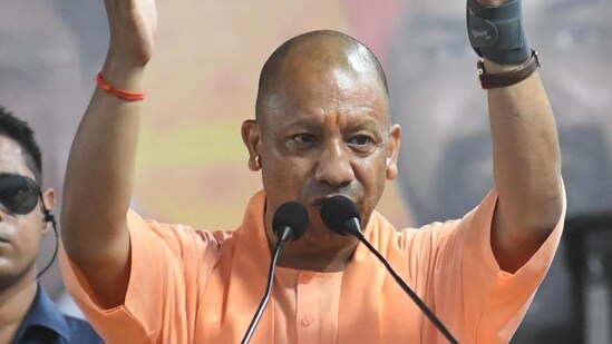 Uttar Pradesh Chief Minister Yogi Adityanath (Photo by Santosh Kumar/ Hindustan Times)