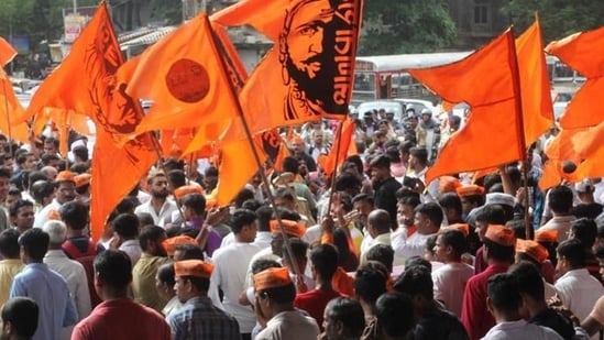 Beed witnessed multiple rallies by Marathas seeking reservation in jobs and education ahead of the Lok Sabha poll. (Praful Gangurde/ Hindustan Times)