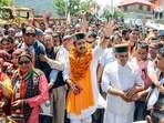 Congress candidate Vikramaditya Singh(PTI)