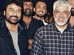 Chiranjeevi and Ajith Kumar met each other in Hyderabad.