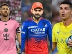 Virat Kohli likened to Cristiano Ronaldo and Lionel Messi Virat Kohli likened to Cristiano Ronaldo and Lionel Messi