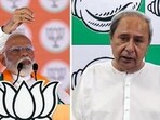 Prime Minister Narendra Modi (left) and Odisha chief minister Naveen Patnaik. (PTI/ANI Photos)(HT_PRINT)