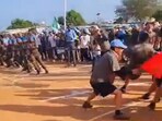 Army officials confirmed the authenticity of the viral video, which reportedly shows a friendly league match from Monday. Army officials confirmed the authenticity of the viral video, which reportedly shows a friendly league match from Monday.