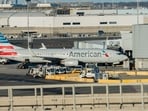 An American Airlines airplane is seen at John F. Kennedy International Airport in Queens, New York City, U.S. REUTERS/Jeenah Moon/File Photo