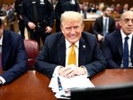 Republican presidential candidate, former U.S. President Donald Trump attends his criminal trial at the New York State Supreme Court in New York, New York, Wednesday, May, 29, 2024.      Doug Mills/Pool via REUTERS