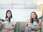 Aaliyah Kashyap and Ida Ali on the former's podcast. (Pic: YouTube/Young, Dumb and Anxious)