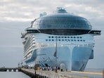 The man jumped to death from the world's largest cruise ship after it departed from Florida. 
