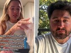 Single mom who went viral for crying while baking her own birthday cake accuses her ex-husband of being 'abusive' after he responded to her TikTok video with bombshell allegations