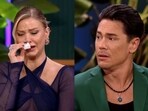Ariana Madix and Tom Sandoval during Vanderpump Rules Season 11 Reunion.