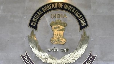 CBI logo at the agency’s headquarters in New Delhi. (File photo) CBI logo at the agency’s headquarters in New Delhi. (File photo)