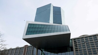 The European Central Bank (ECB) headquarters in Frankfurt, Germany. (Reuters)