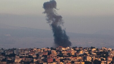 The Britain-based Observatory also said the Israeli strike on central Syria killed three Syrian fighters working with Lebanon's Hezbollah group. (AFP) The Britain-based Observatory also said the Israeli strike on central Syria killed three Syrian fighters working with Lebanon's Hezbollah group. (AFP)