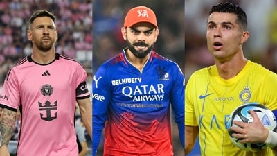 Virat Kohli likened to Cristiano Ronaldo and Lionel Messi Virat Kohli likened to Cristiano Ronaldo and Lionel Messi