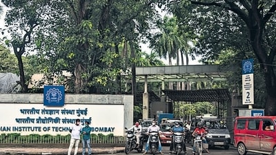 Mumbai, India - August 13, 2021: View of IIT Bombay main gate, at Powai, in Mumbai, India, on Friday, August 13, 2021. (Photo by Pratik Chorge/Hindustan Times) (Pratik Chorge/HT PHOTO) Mumbai, India - August 13, 2021: View of IIT Bombay main gate, at Powai, in Mumbai, India, on Friday, August 13, 2021. (Photo by Pratik Chorge/Hindustan Times) (Pratik Chorge/HT PHOTO)