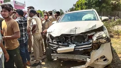 Police said Rehan, 17, and Shehzade, 24, were killed on the spot. (PTI) Police said Rehan, 17, and Shehzade, 24, were killed on the spot. (PTI)