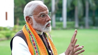 Prime Minister Narendra Modi speaks during an interview (ANI) Prime Minister Narendra Modi speaks during an interview (ANI)